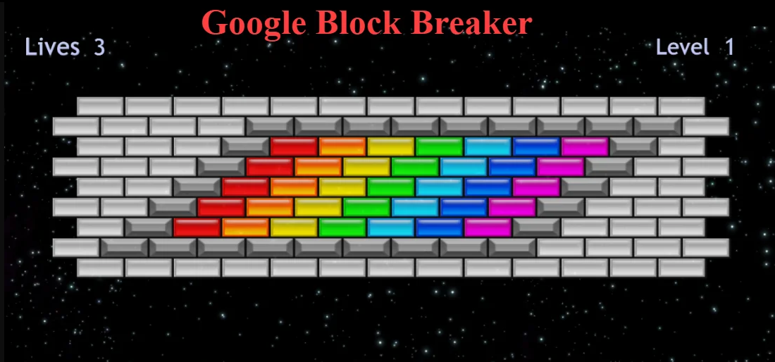 Google Block Breaker